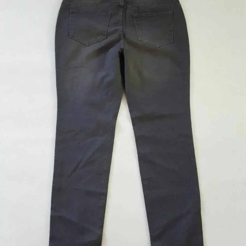 Route 66 Women's Starlight Colored Skinny Ankle Jeans Gray Size 31